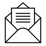 Brief mit Umschlag