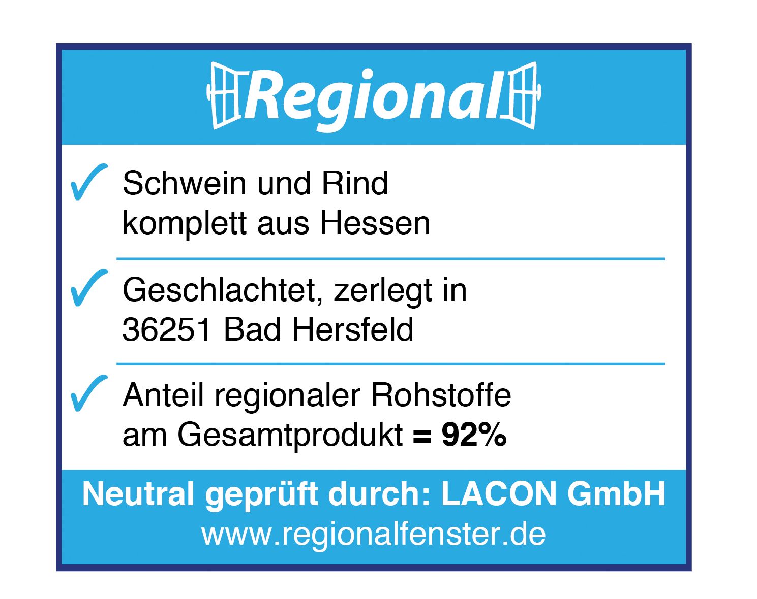 Regionalfenster
