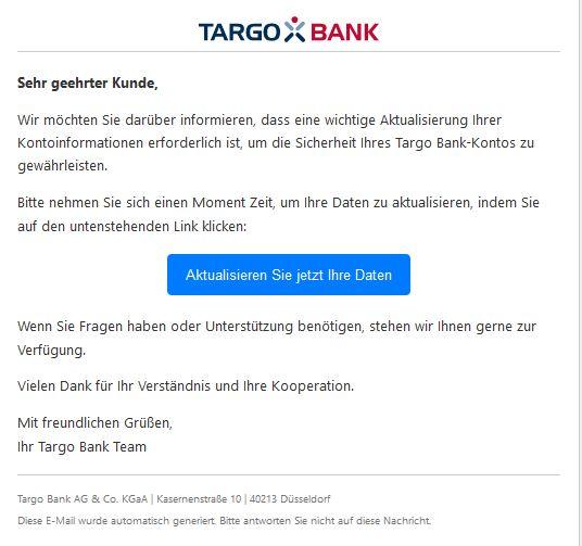 Screenshot Targobank
