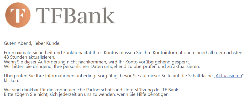tf bank