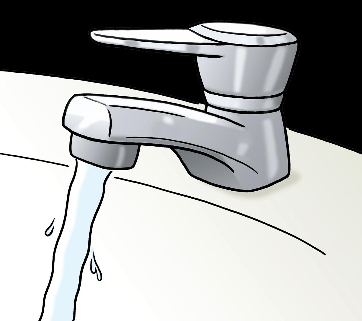 Wasserhahn Waschbecken