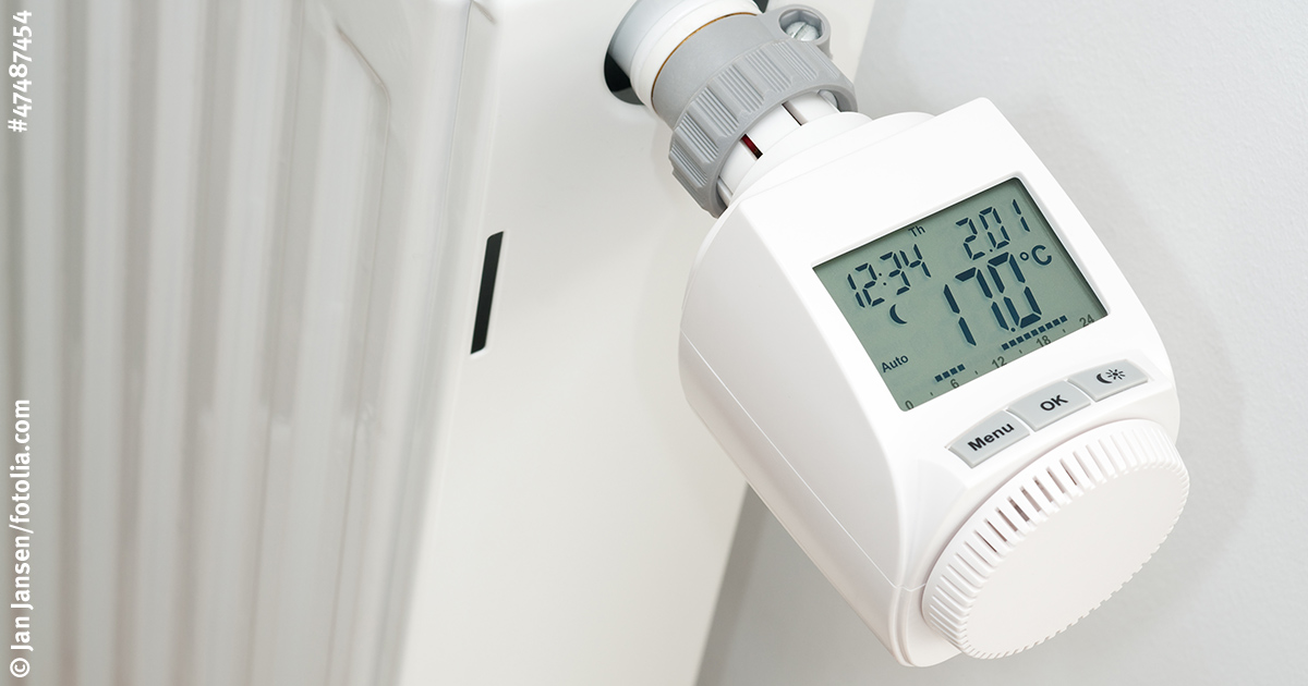 Heizkosten sparen: Thermostat richtig einstellen und wechseln