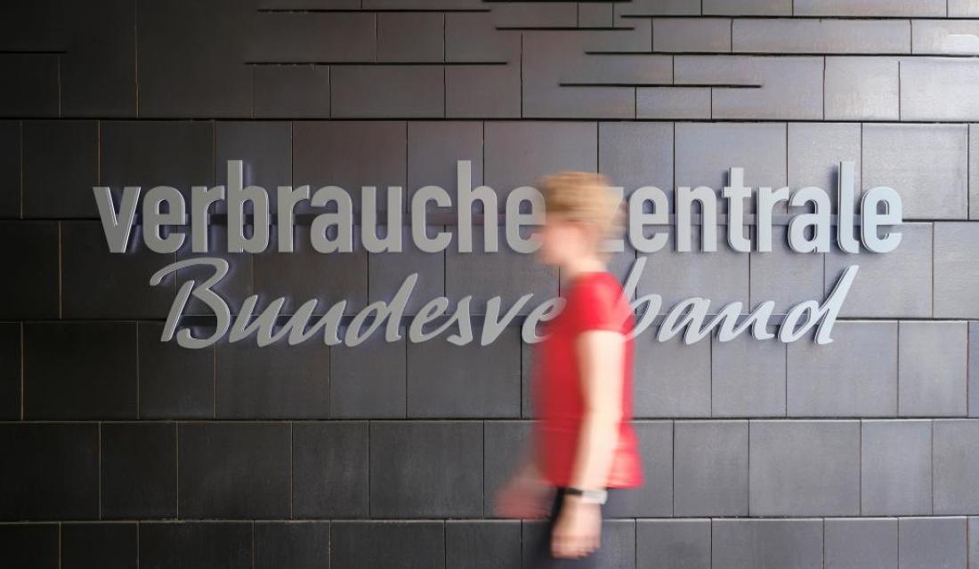 Eingangsbereich Gebäude Verbraucherzentrale Bundesverband in Berlin