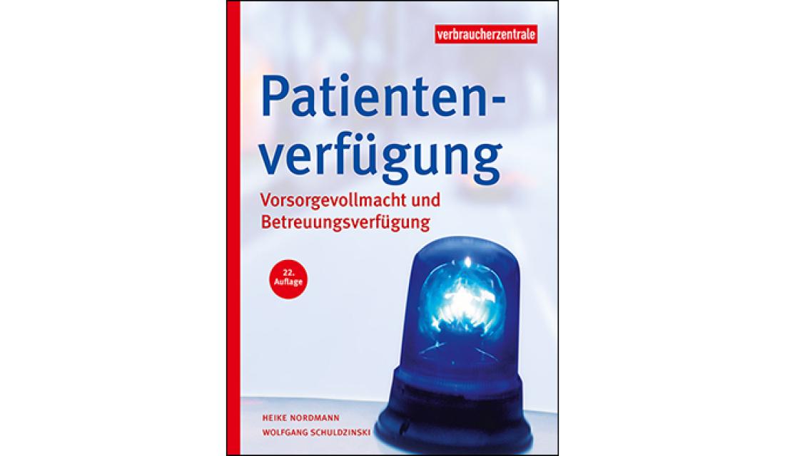 Titelbild des Ratgebers Patientenverfügung