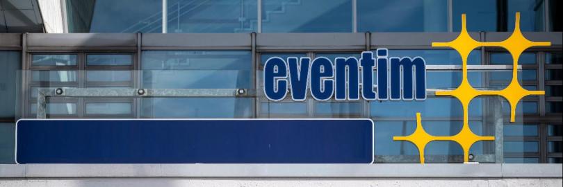 eventim Schriftzug am Firmengebäude