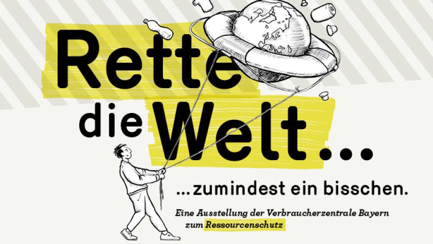 Ausstellung Rette die Welt