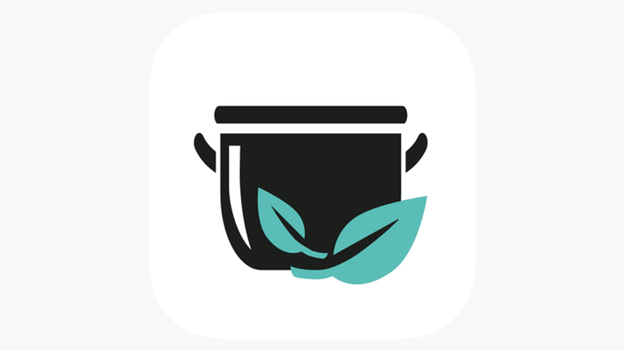 Illustration eines Kochtopfs als Logo der App KlimaGENUSS