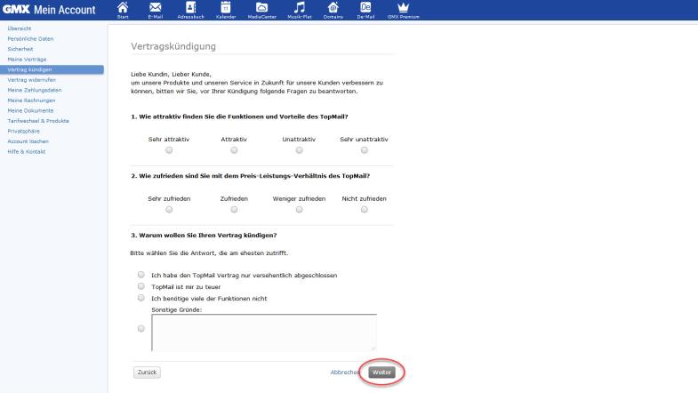 Klickfalle Bei E Mail Anbietern So Kommen Sie Aus Den Verträgen