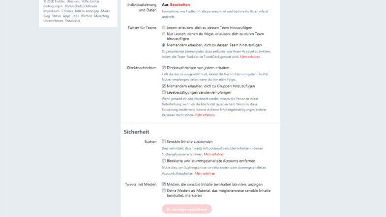 So Erhöhen Sie Den Datenschutz Bei Twitter Verbraucherzentralede
