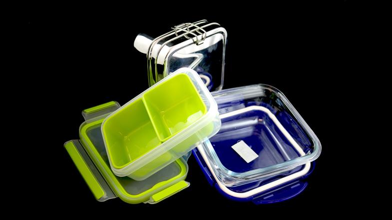 Merhwegbehälter aus Kunststoff, Glas oder Metall