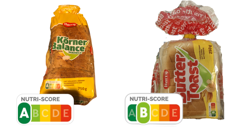 Nutri-Score Toast