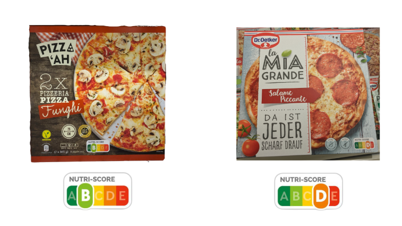 Nutri-Score Pizza