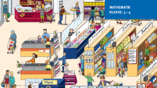 Supermarktwimmelbild 